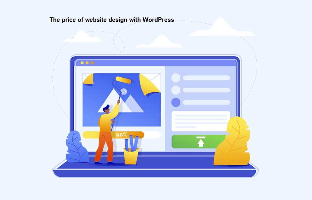 قیمت طراحی سایت با وردپرس 